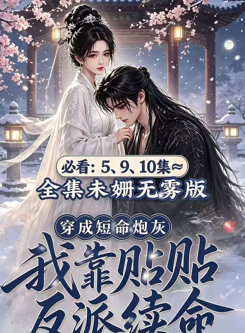 穿书炮灰抱对腿反派怀里好续命-AI漫剧黄果版《穿成短命炮灰，我靠贴贴反派续命》未删减全集-去雾版完整版百度迅雷网盘免费分享-穿成短命炮灰我靠贴贴反派续命在线观看